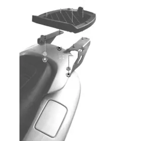 KAPPA Rear storage box bracket Yamaha Majesty 125-180 01-11