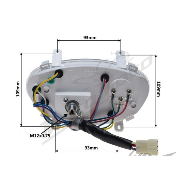 Speedometer Piaggio Typhoon 125 10-16