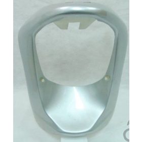 PLASTIC LOWER FRONT SILVER BLACK CHINESE SCOOTER