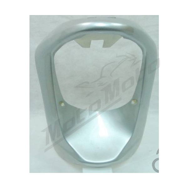 PLASTIC LOWER FRONT SILVER BLACK CHINESE SCOOTER