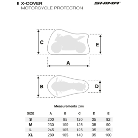 Motorcycle Cover SHIMA X-COVER SOLO