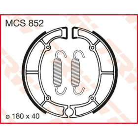 TRW Brake Shoes Rear Kawasaki EN / KZ / Z / ZL 400-800 79-99