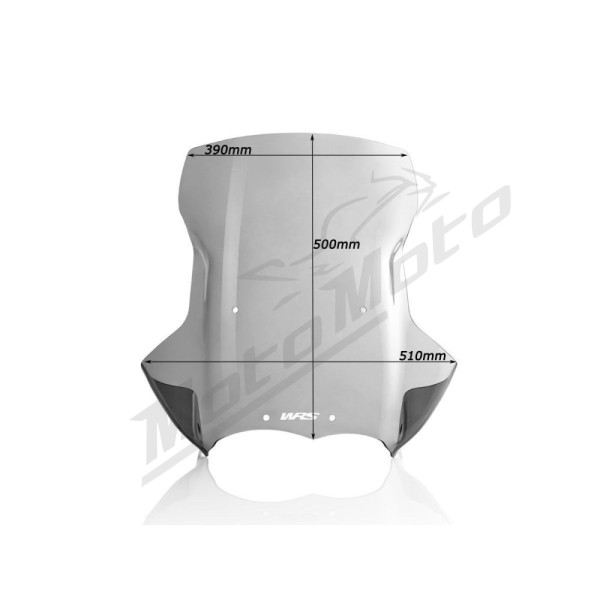 WRS Windscreen Caponord Smoke BMW R1200GS 06-12