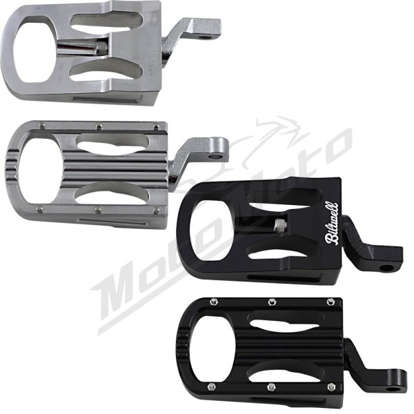 BILTWELL XL Step Footpegs Harley Davidson FXCWC / FXS / FXSB / FXSE / XG / XL / XR 500-1800 07-22