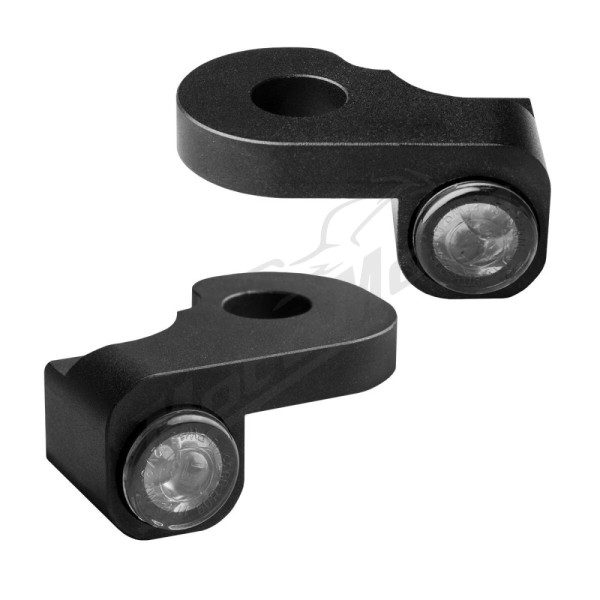 HEINZ BIKES Nano posūkiai/gabaritinės šviesos ant vairo Harley Davidson FLSS / FLSTFBS / FXDLS 1800 16-17 