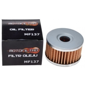 Tepalo filtras MOTOFILTRO  SUZUKI DR / LS / SP / XF 500-800cc 1981- 2019 HF137 