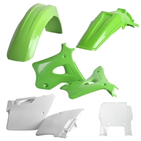 POLISPORT Plastic Kit OEM Color  Kawasaki KX 125/250 94-95