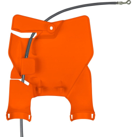 UFO Stadium Number Plate with Fork Guards KTM SX 65-85cc 16-> Orange