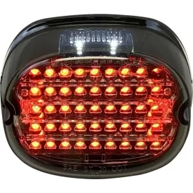 CUSTOM DYNAMICS Low Profile LED Taillight Harley Davidson FLD / FLDE / FLFB 883-1977cc 96-24