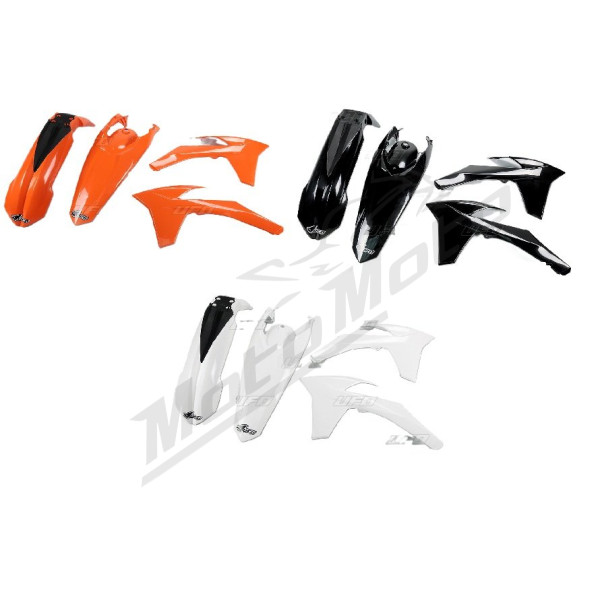 UFO plastikų komplektas KTM EXC/EXC-F 125-500 12-13