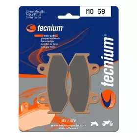 TECNIUM MX/ATV Sintered Metal Brake pads MO58 Honda / Yamaha 125-600cc 84-25
