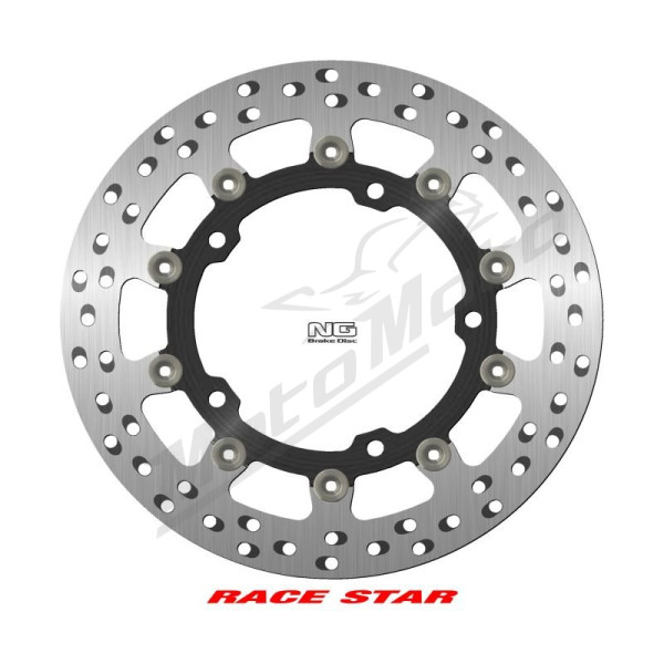 NG Priekinis plaukiojantis dešinys stabdžių diskas 310X141,8X5,5mm Kawasaki Ninja / Z 400cc 18-24