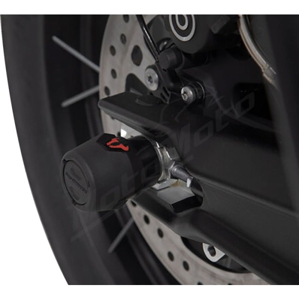 SW-MOTECH Rear Axle Slider Triumph Tiger 800-900 11-25