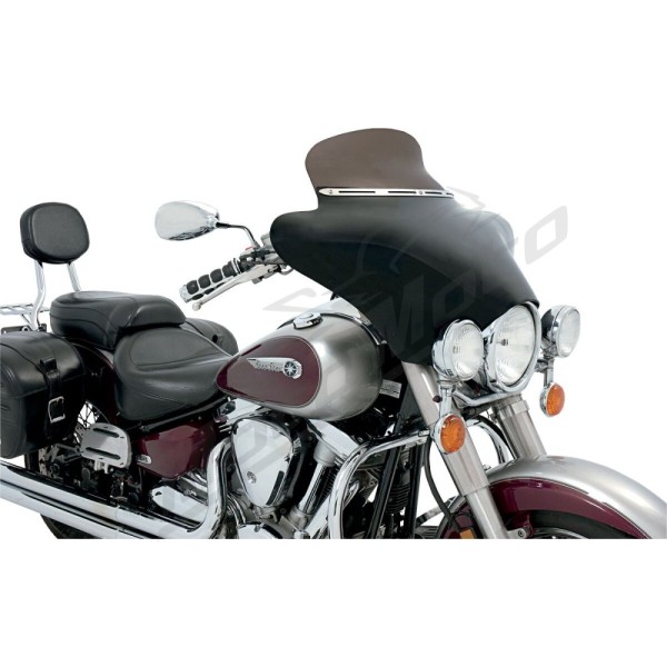 MEMPHIS SHADES HD Slotted Stainless Steel Batwing Fairing Trim Harley Davidson / Honda / Indian / Kawasaki / Suzuki / Victory / Yamaha 50-1900 80-25