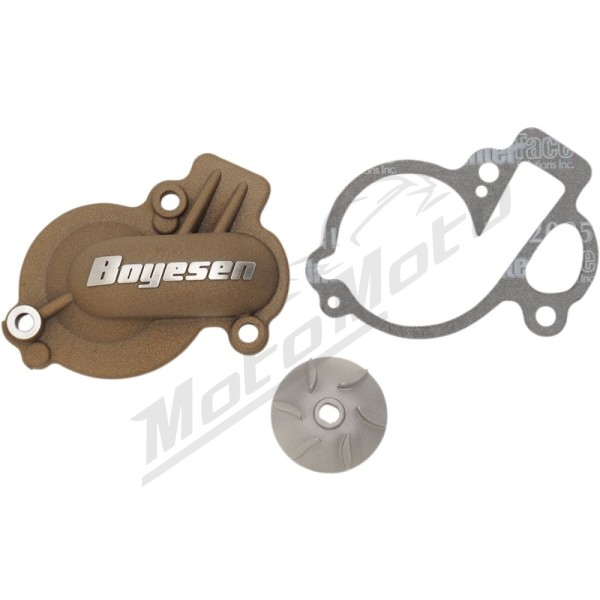 BOYESEN Supercooler vandens siurblio dangtelio ir sparnuotės kompl. GAS GAS / HUSQVARNA / KTM 450-500 16-23