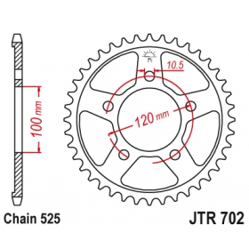 Rear sprocket JTR702