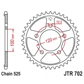 Rear sprocket JTR702