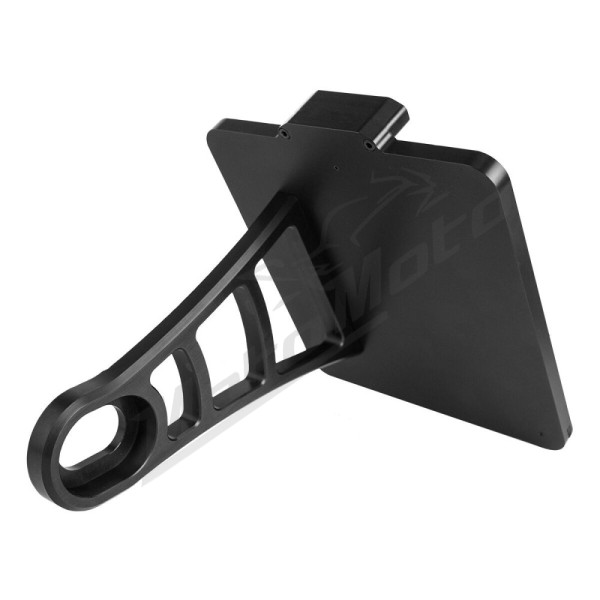 HEINZ BIKES Ø19 License Plate Side Mount 140x210mm Harley Davidson FLST / FLSTC / FLSTFI / FLSTS / FXSTD 1340/1800 91-07