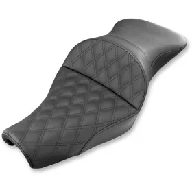 SADDLEMEN Explorer Lattice Stitch Seat Harley Davidson XL 883-1200 04-22