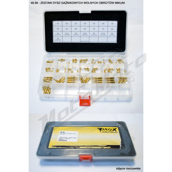 Prox mikuni main carburetor nozzle set 110 pcs. 15-80