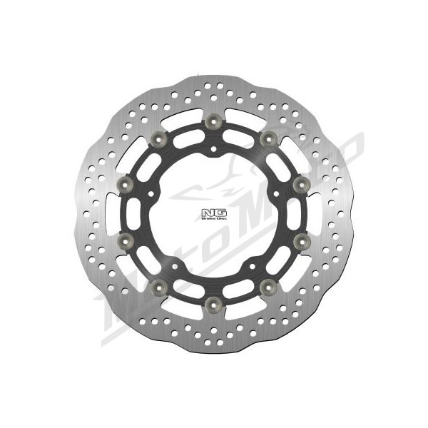 NG Front Floating Brake Disc 320X132X5mm Yamaha FZ1 / GTS / MT-10 600-1700cc 93-21