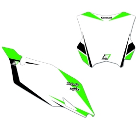BLACKBIRD Grafiniai Lipdukai Kawasaki KX 250-450 F 2009-2012