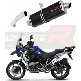 Exhaust silencer Dominator P7 BLACK BMW R1200GS Adventure 2008-2009