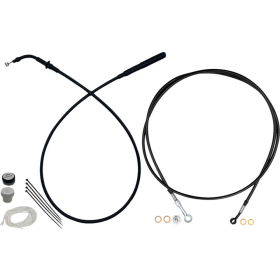 FAT BAGGERS INC. EZ Install Kit Black 35.5cm height handlebars Harley Davidson FLTRXSE 1977cc 23-25