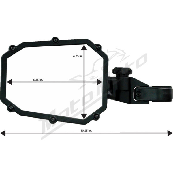 MOOSE OFFROAD FOUR WHEEL Side View Mirror Aeon / Arctic Cat / Can-Am 300-2500cc 10-25
