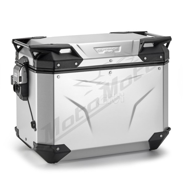 Givi Trekker Outback EVO 48L Anodized Alu side-case Right