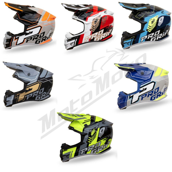 Progrip cross pg3080 adventure helmet 