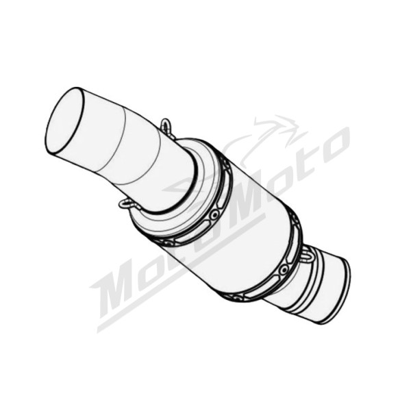 AKRAPOVIC Link Pipe Titanium Aprilia RSV4 / Tuono 1100 17-24