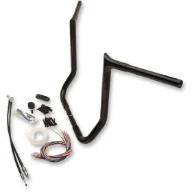 FAT BAGGERS INC. PointedTop Handlebar Kit Black 91.5x40.5cm Harley Davidson FLHT / FLHTC / FLHTK / FLHXXX 1584-1690 08-13