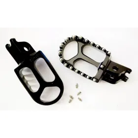 JR Vairuotojo pakojai juodi Kawasaki KX 250-450cc 06-14