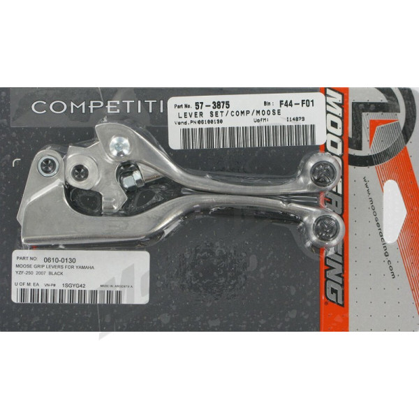 MOOSE OFFROAD HARD-PARTS Competition Lever Set Kawasaki / Yamaha 125-450cc 07-18