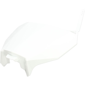UFO Priekinė Numerio Lentelė Honda CRF 250-450R/RX 17-21 Balta