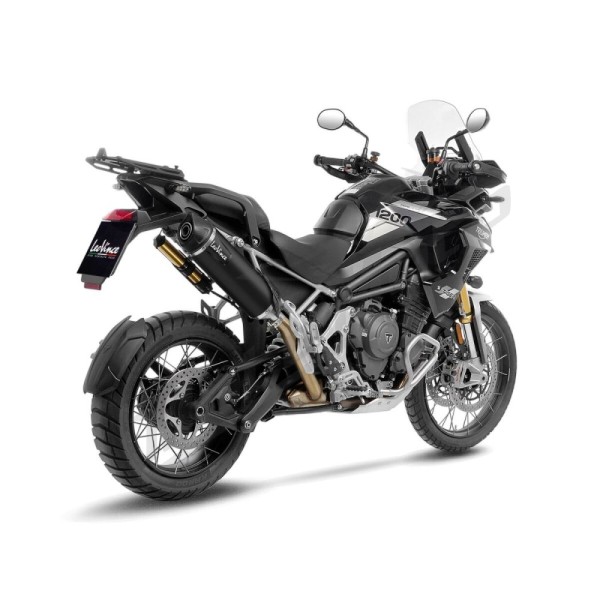LEOVINCE Nero Slip-On Muffler - Stainless Steel TRIUMPH TIGER 1200 22-24