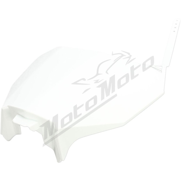 UFO Priekinė Numerio Lentelė Honda CRF 250-450R/RX 17-21 Balta