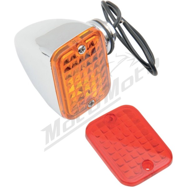 DRAG SPECIALTIES Rectangular Marker Lights 34,9mm