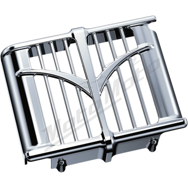KURYAKYN Chrome Oil Cooler Cover Indian Chief / Chieftain / Roadmaster / Springfield 1800/1890 14-22