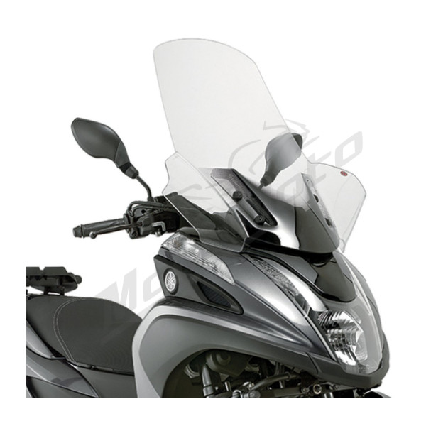 KAPPA Windshield clear 77x63cm Yamaha Tricity / MBK Trytpik 125-155 14-24