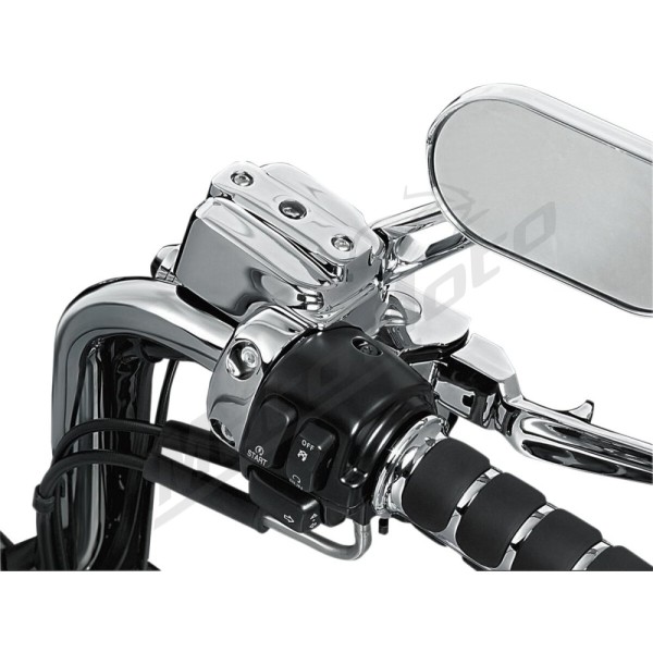 KURYAKYN Handlebar Control Cover Kit Harley Davidson FLD / FLHRI / FXD / XL / XLH 883/1800 96-17 