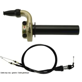 DOMINO KRE Throttle Kit with Cables Gold Suzuki RM-Z 450 14-16