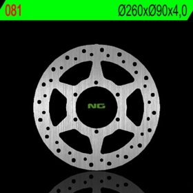 NG BRAKES 081 Front Round Fixed Brake Disc APRILIA / CAGIVA / DERBI