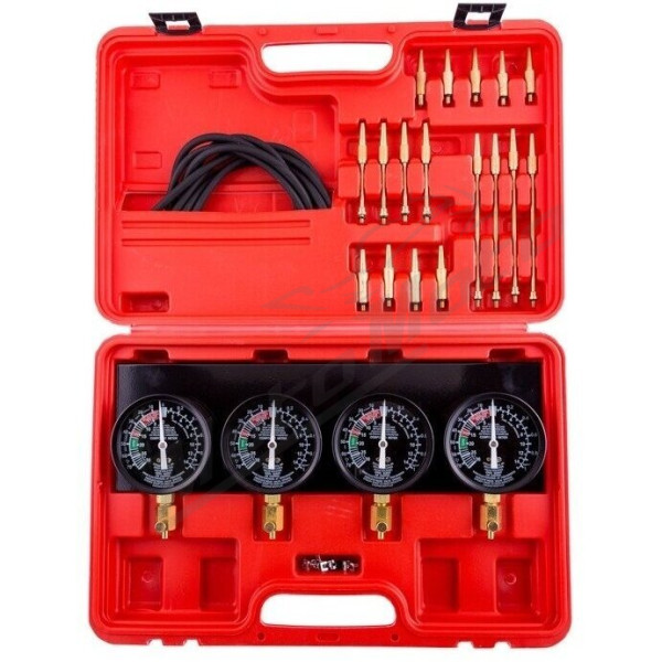 4-Carb Carburetor Synchronizer set manometers + heads