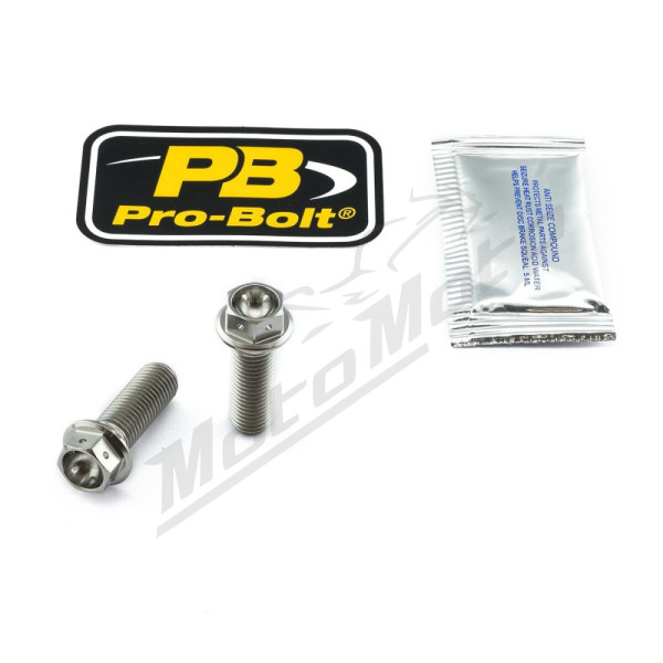 PRO BOLT Titanium Brake Caliper Mount Kit Suzuki / Yamaha 300-950cc 05-22