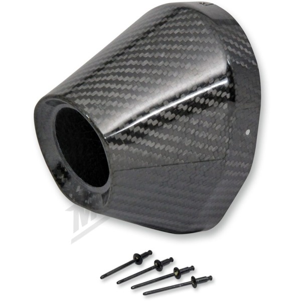 PRO CIRCUIT Ti-5 End Cap Carbon Fiber Ø11.5x4.45cm