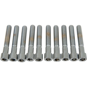 DRAG SPECIALTIES Socket-Head Bolts M6 x 1,0 (Length 38,1 mm) 10pcs.