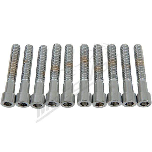 DRAG SPECIALTIES Varžtai M6 x 1,0 (ilgis 38,1 mm) 10vnt.