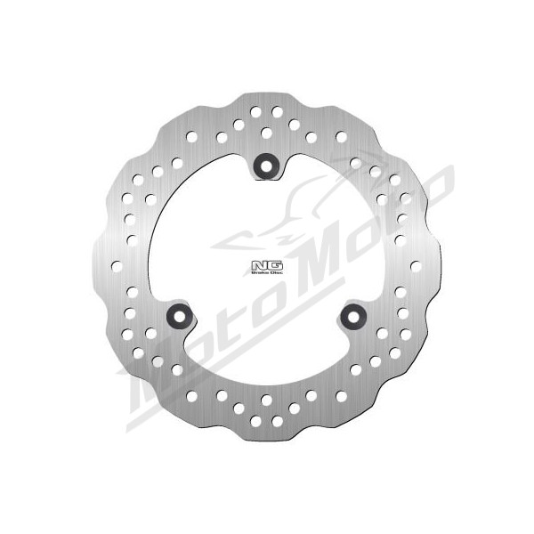 NG BRAKES Front Fixed Wave Brake Disc 230mm MBK / Yamaha 125cc 15-25